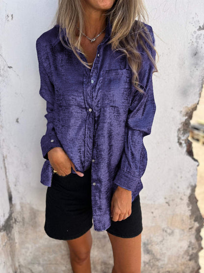 Zella™ - Chic Shimmer Shirt