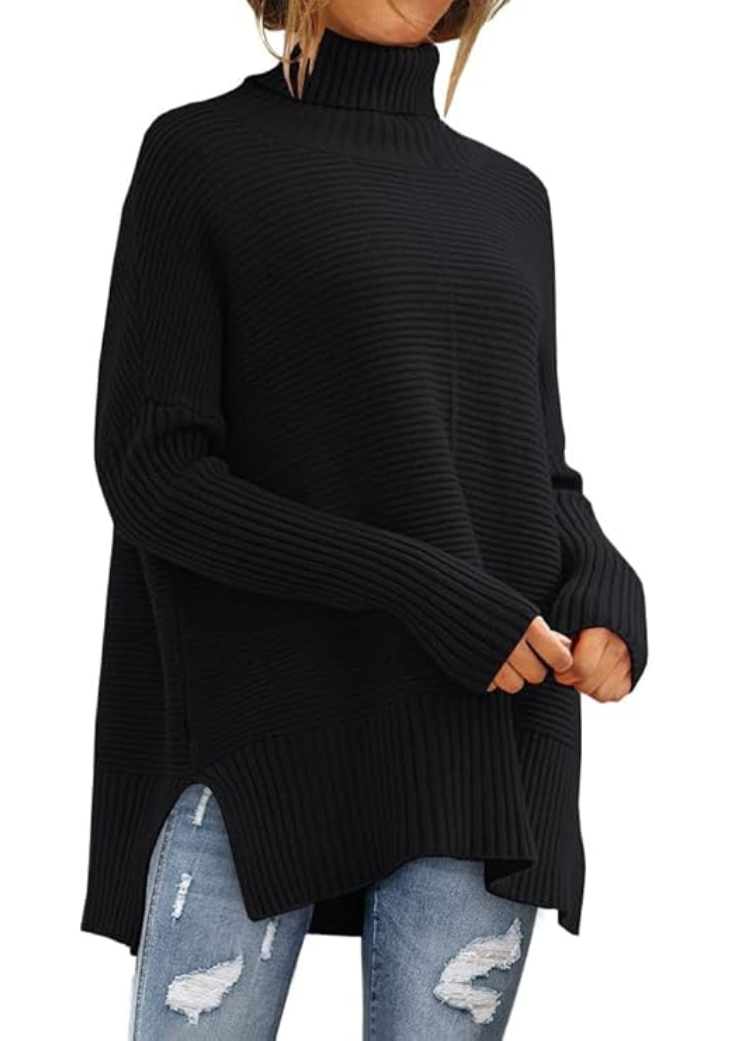 Elisse™ - Casual Turtleneck Pullover