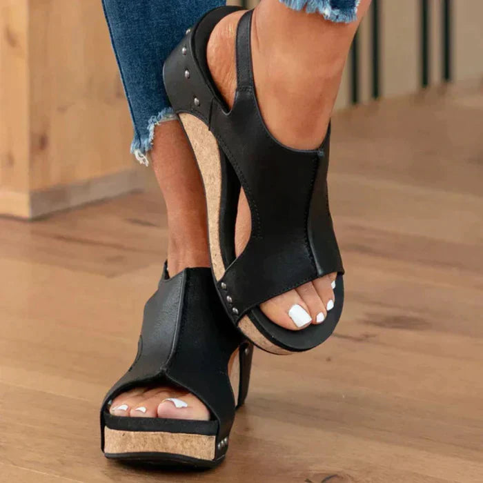 Madeline - Stylish Wedge Sandals