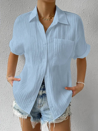 Brielle™ - Relaxed Textured Top