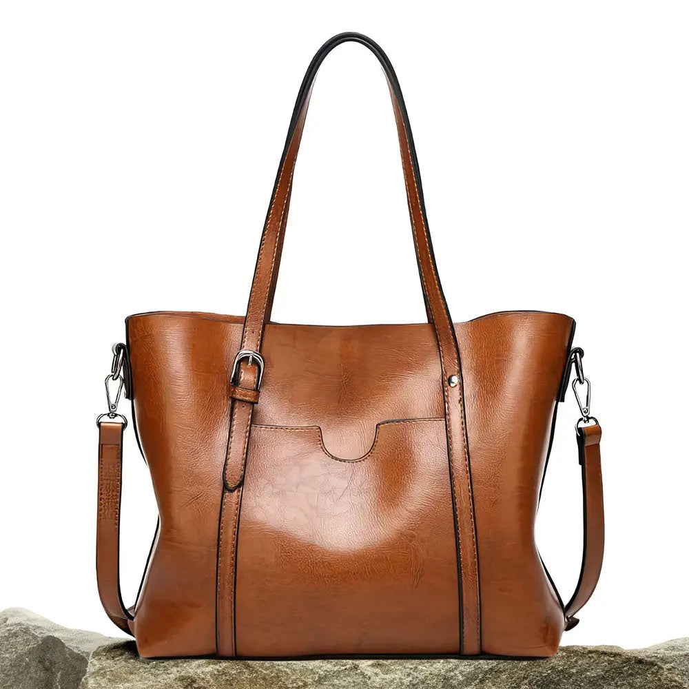 Anna's Luxe Classic | Elegant Shoulder Tote