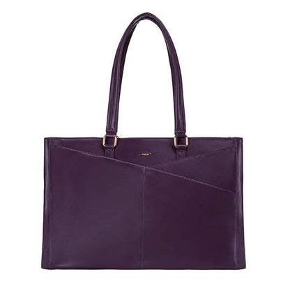 Elegant Purple Laptop Tote