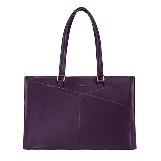 Elegant Purple Laptop Tote