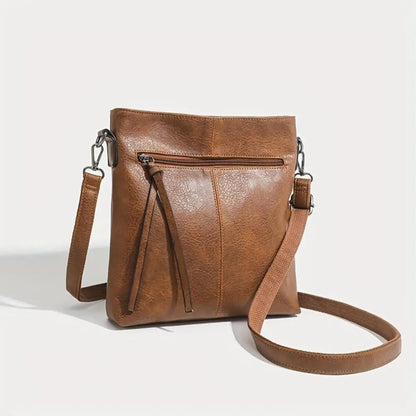 Lena Retro Square Crossbody Bag