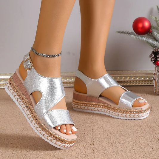 Jhera™ - Glamour Platform Sandals