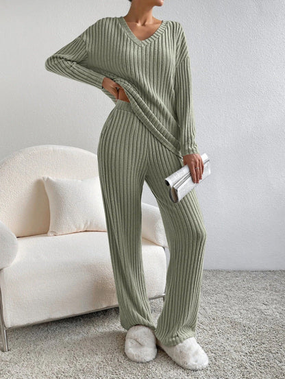 Melina™ - Ribbed Knit Lounge Set