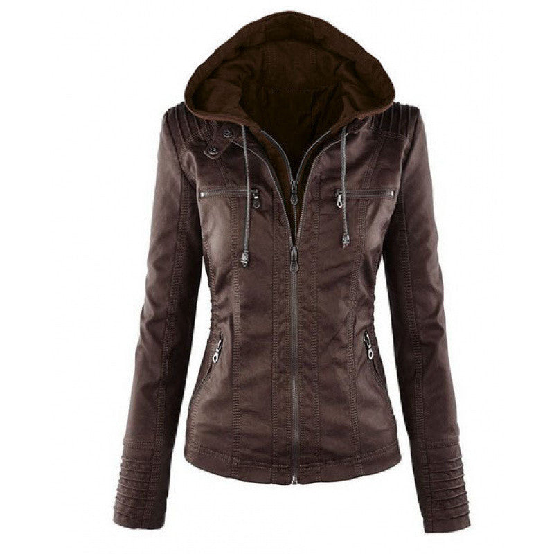 Viviana™ - Zip-Up Moto Jacket