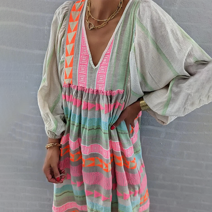 Sabrina™ - Comfortable Boho Dress