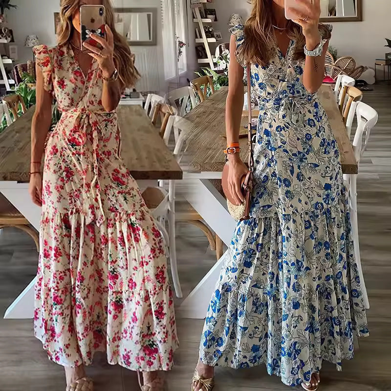 Dahlia™ - Floral Maxi Dress