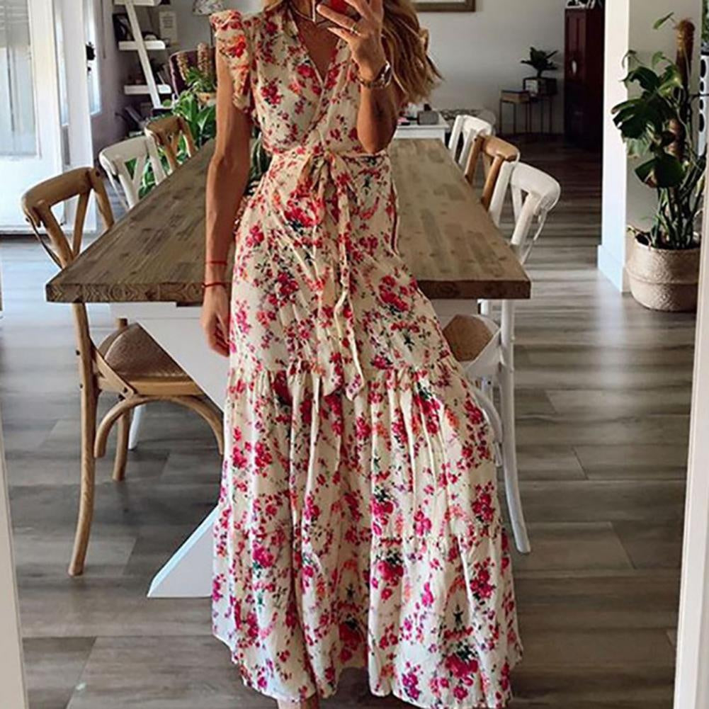 Dahlia™ - Floral Maxi Dress