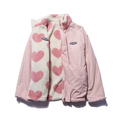 Karrie™ - Heart-Lined Reversible Jacket