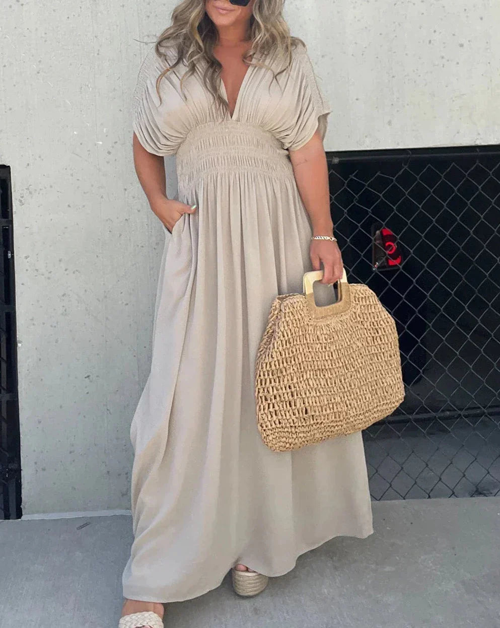 Elyse™ - Elegant Maxi Dress