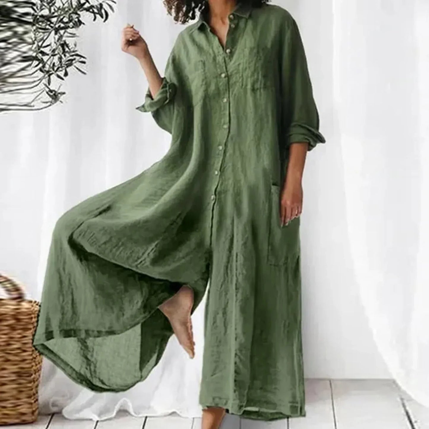 Riley™ - Comfortable Loose Jumpsuit