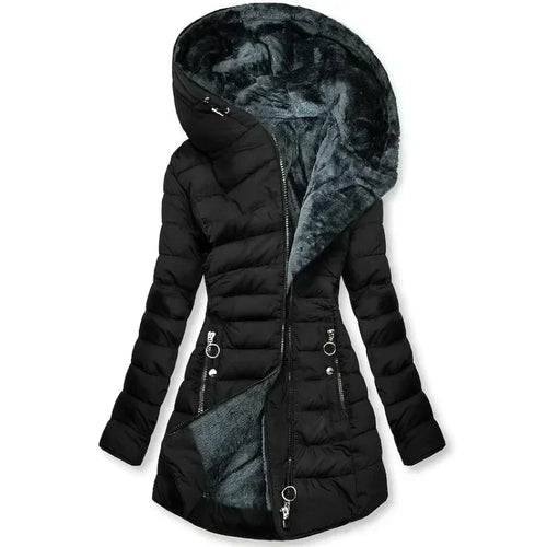 Celestia™ - Fur-Lined Hooded Jacket