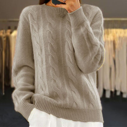 Chantal™ - Luxe Cable Knit Sweater